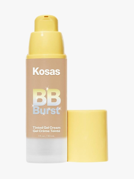 Kosas BB Burst in branded component on a light gray background